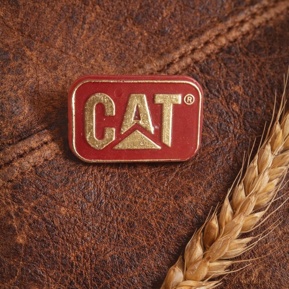 Caterpillar Company Logo Vintage Lapel Pin